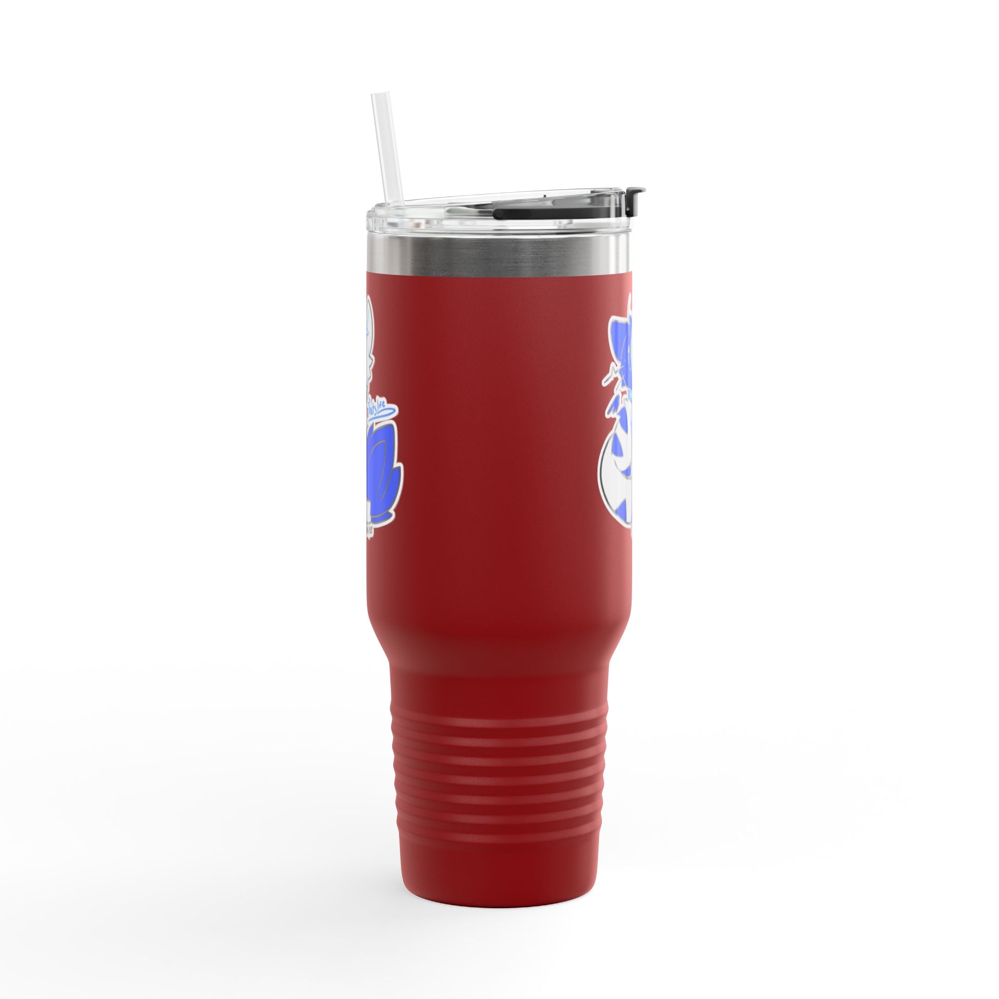 Insulated Travel Mug, 40oz Bad Day Blue
