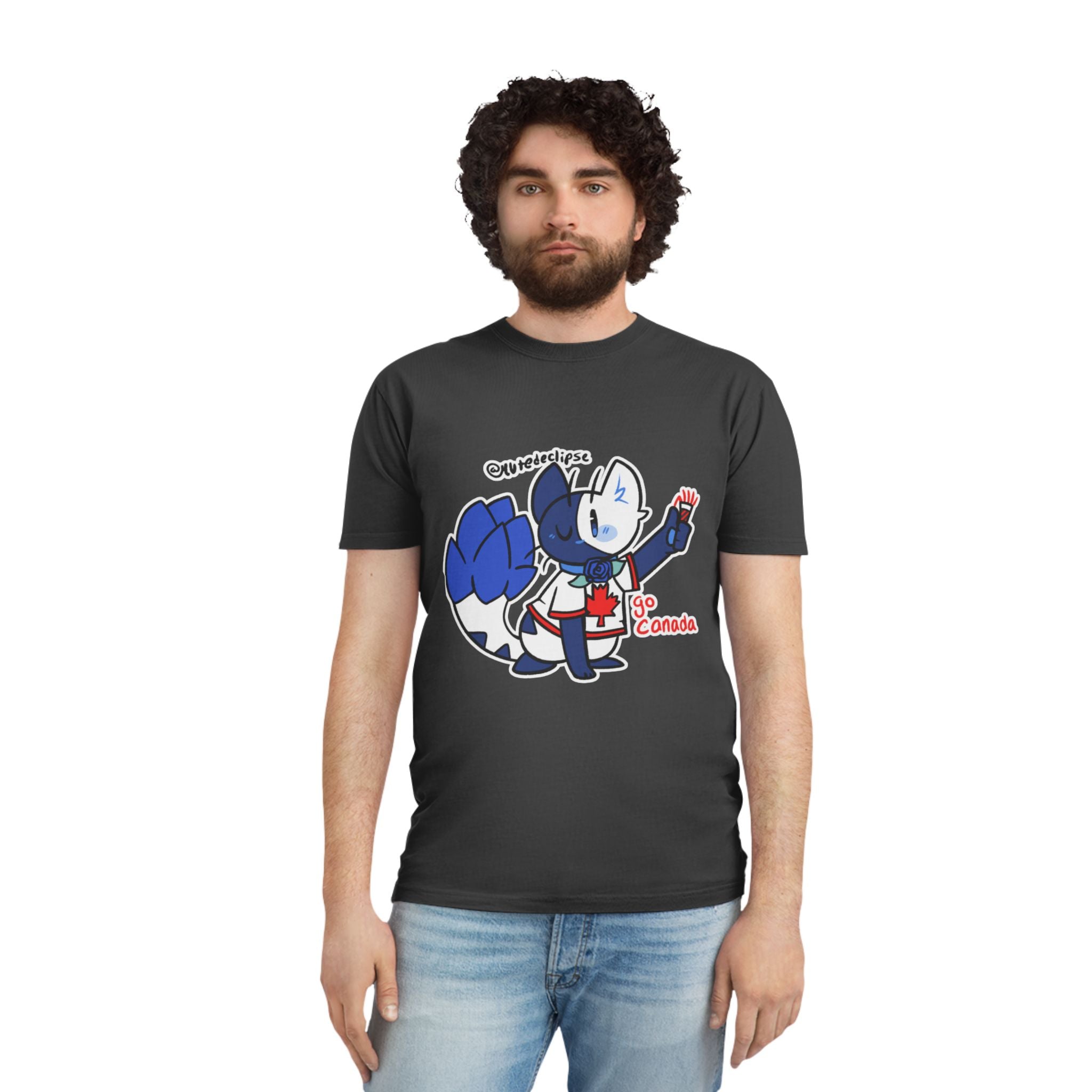 Canada Day Blue Faded Unisex Shirt