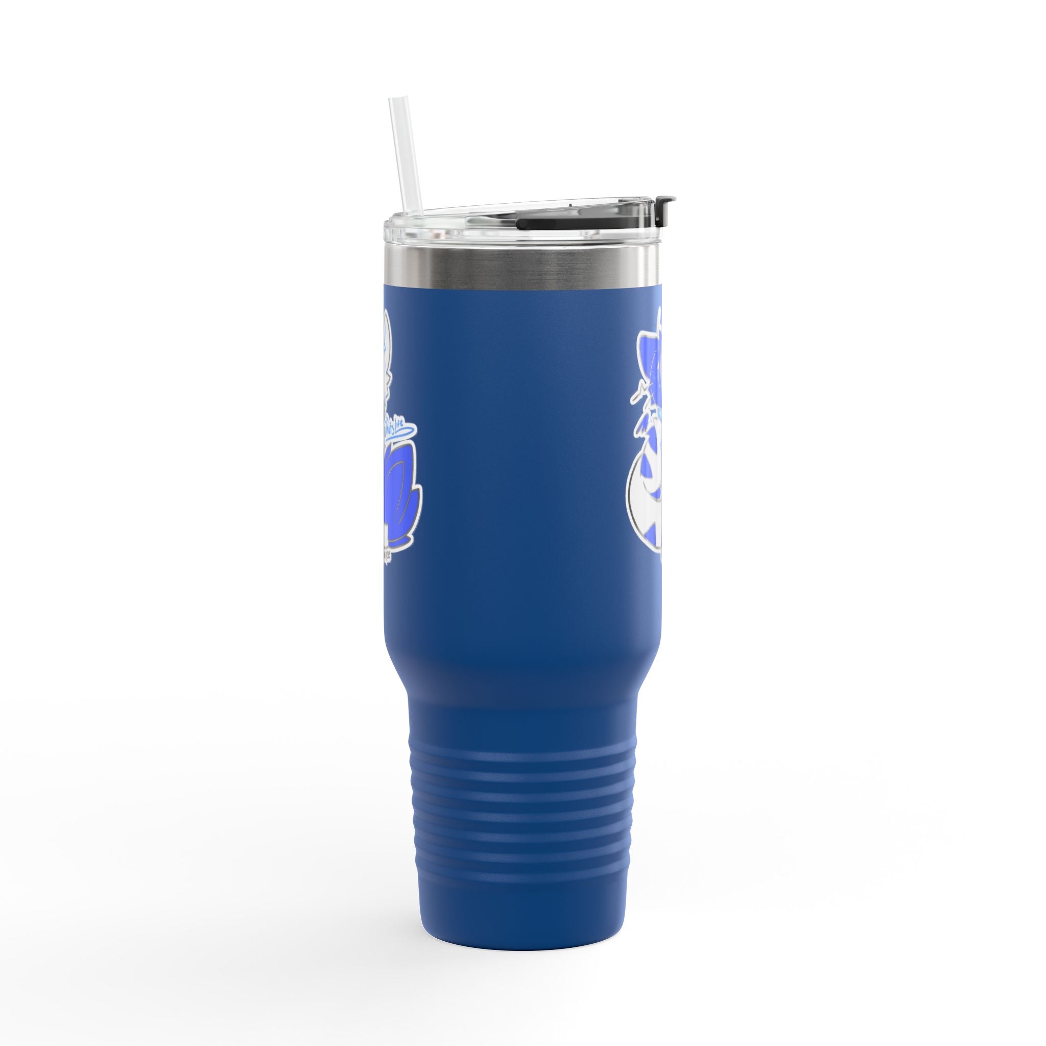 Insulated Travel Mug, 40oz Bad Day Blue