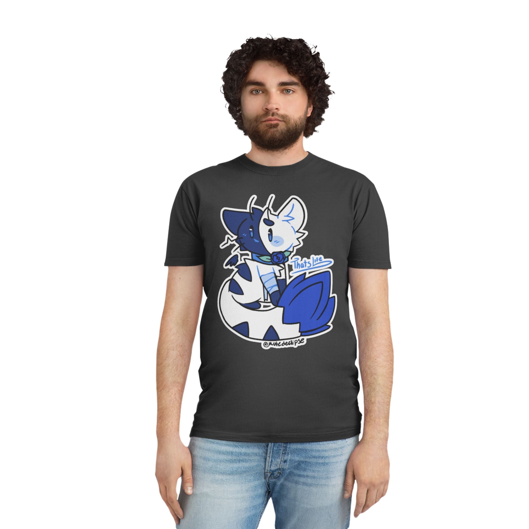 Faded Shirt - Mental Health Characters - Bad Day Blue