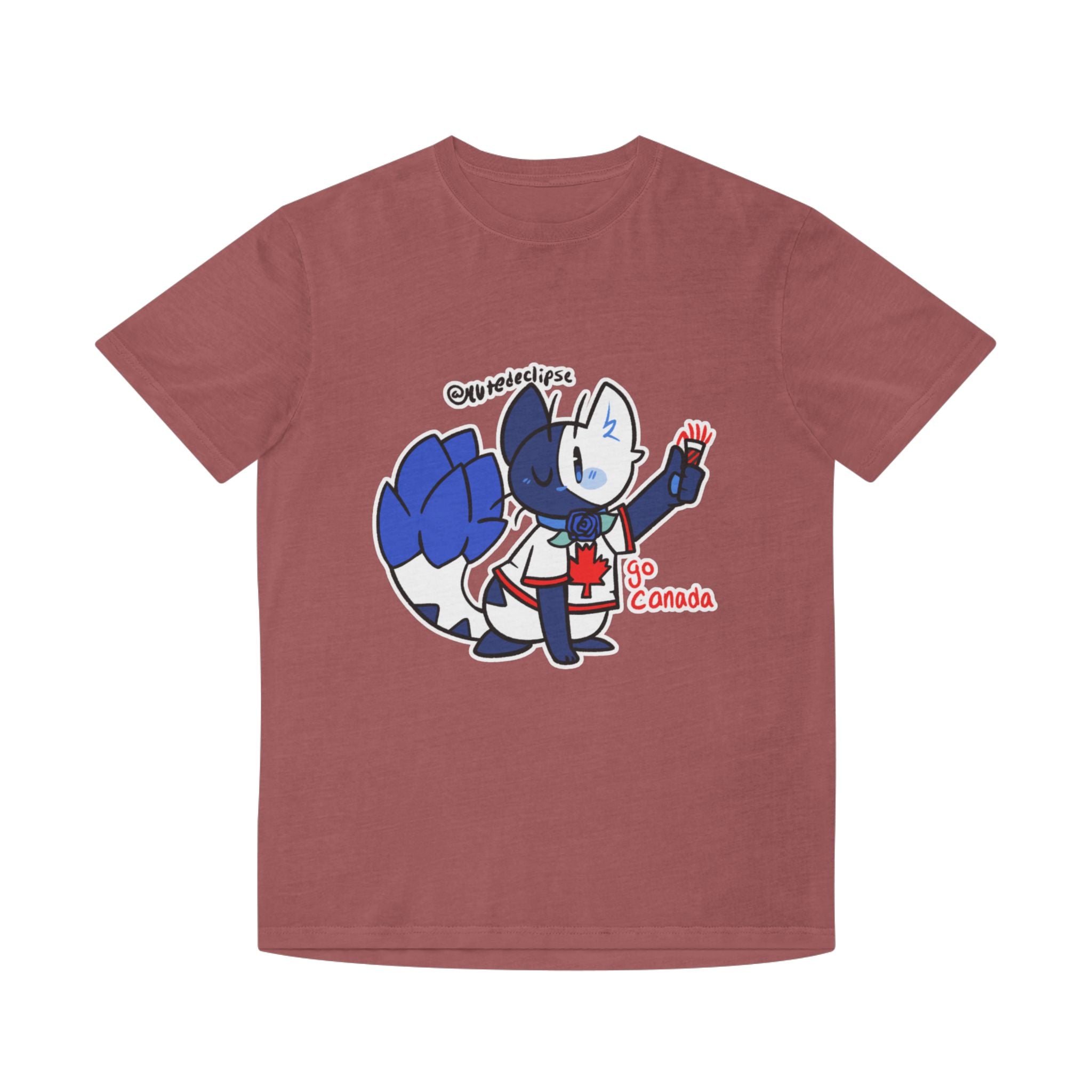 Canada Day Blue Faded Unisex Shirt